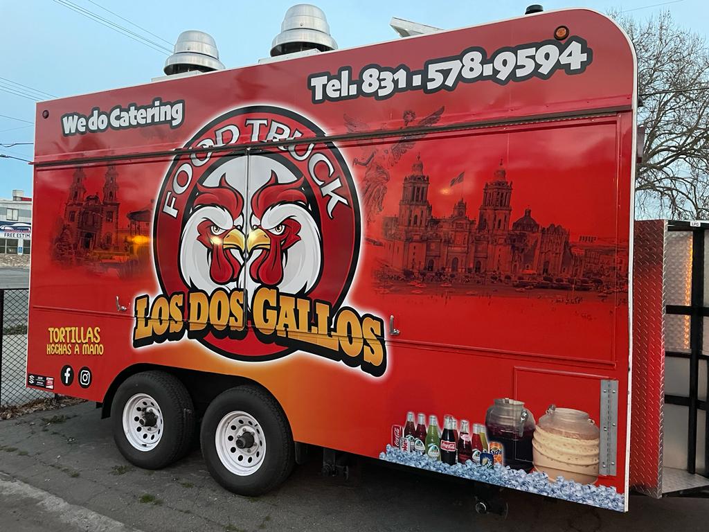 We designs yor food trucks with designs awesome call us we are in California.